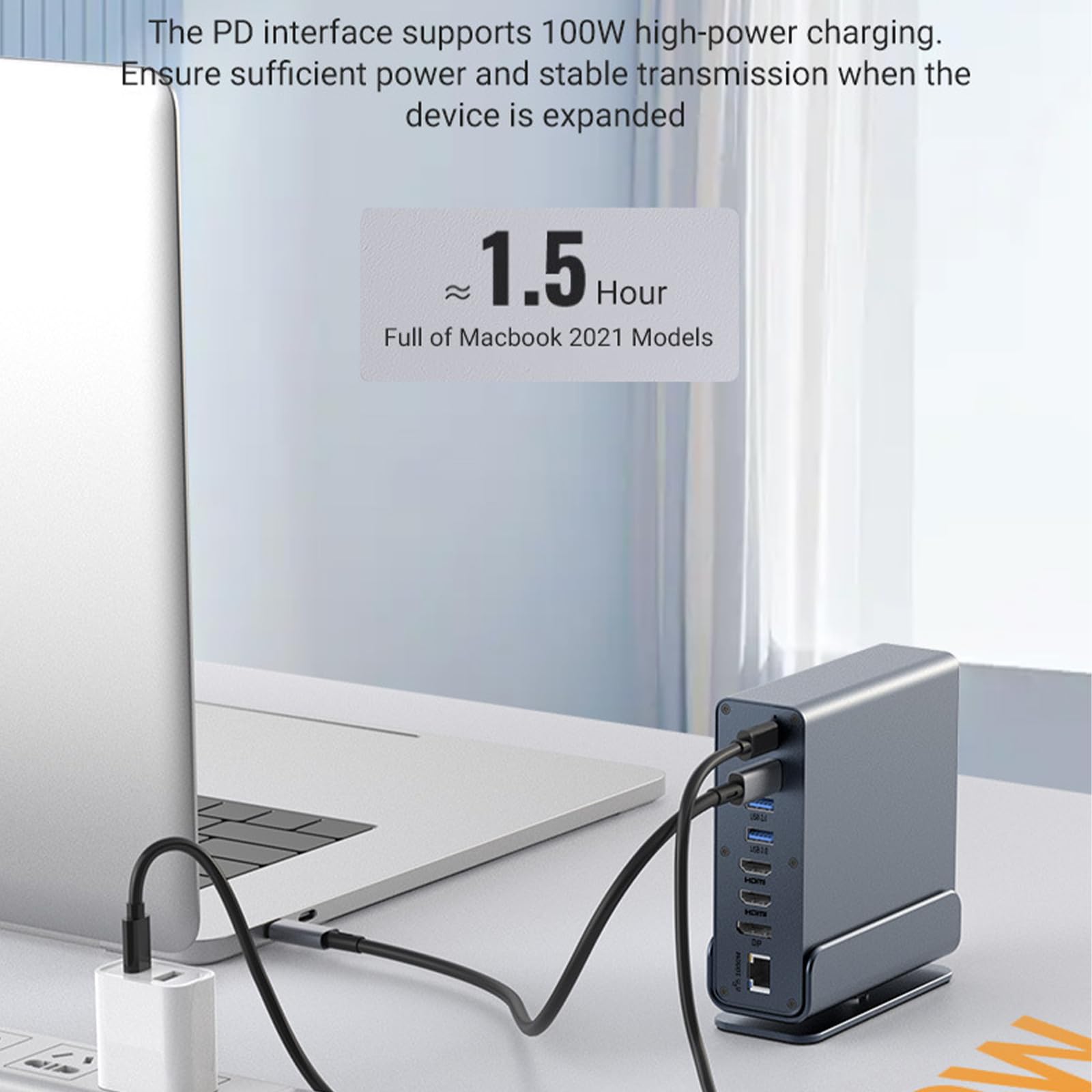 Amazon.co.jp: USB Cドッキングステーション15 In 1マルチポートハブ